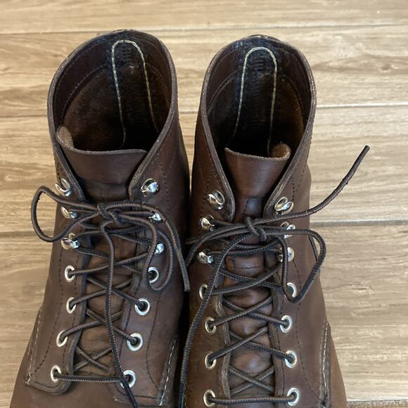 Red Wing Men’s Iron Ranger 8111 - Amber Harness - Size 9.5 D US - Picture 9 of 11